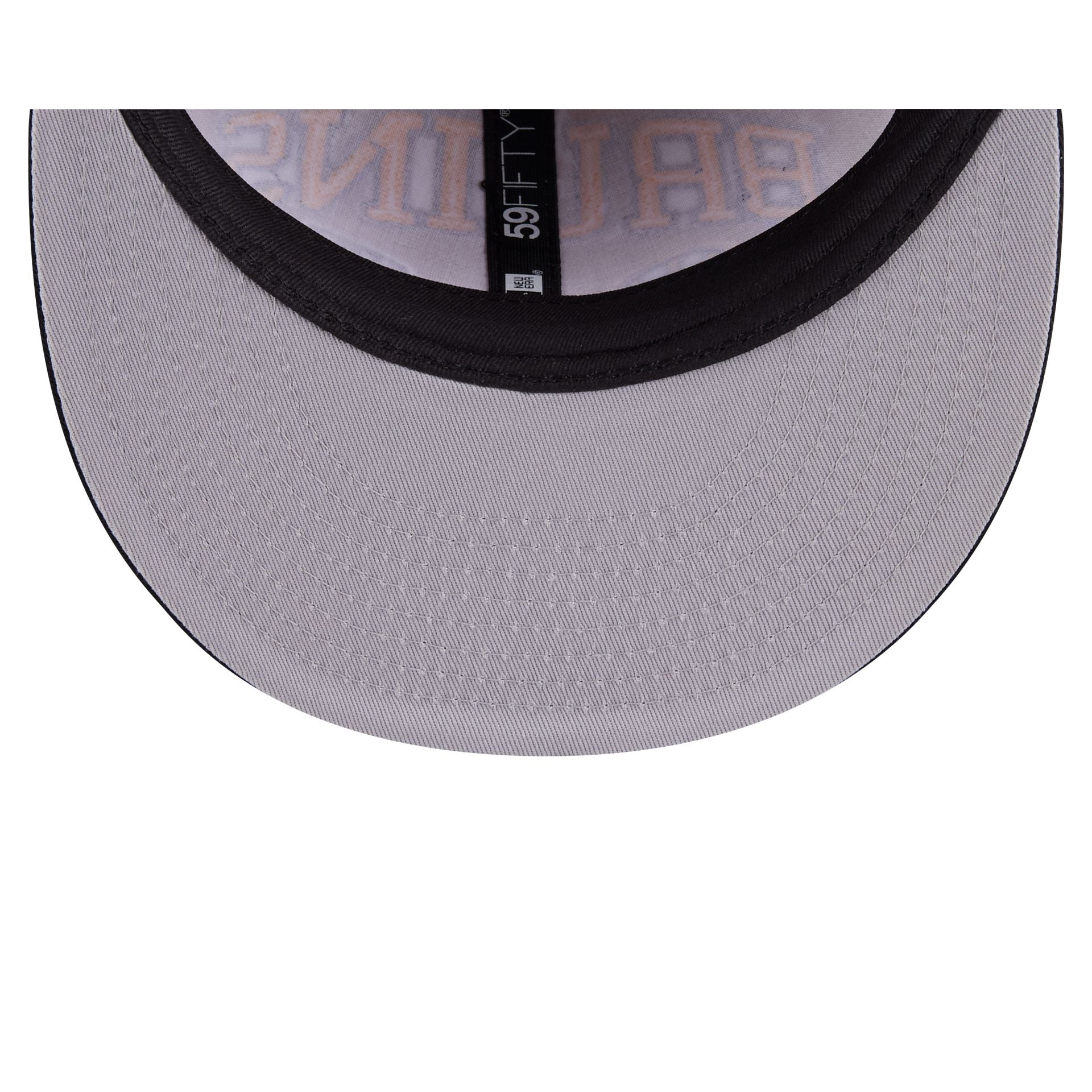 Boston Bruins Camel Retro Crown 59FIFTY Fitted Hat - Image 7