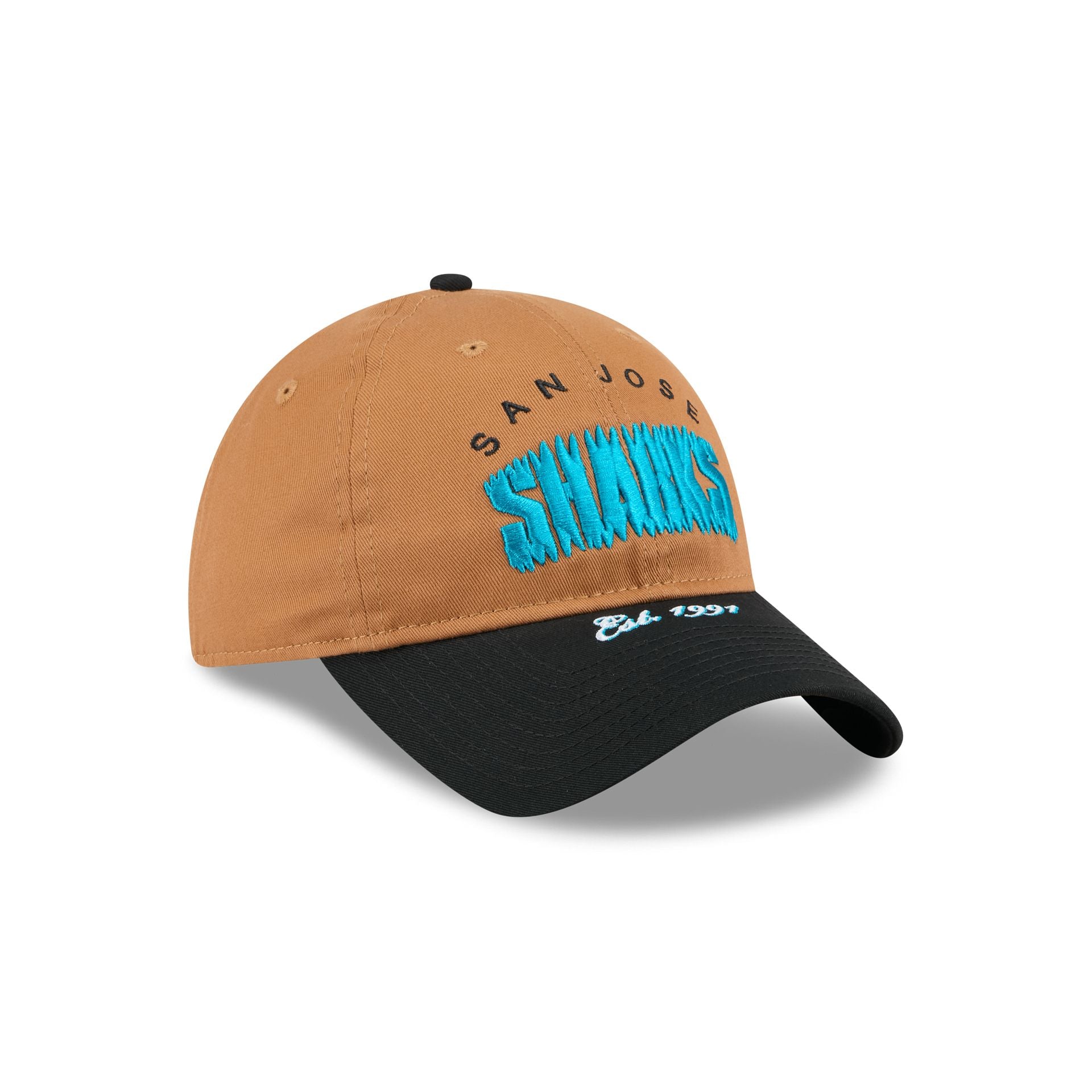 San Jose Sharks Bronze 9TWENTY Adjustable Hat - Image 3