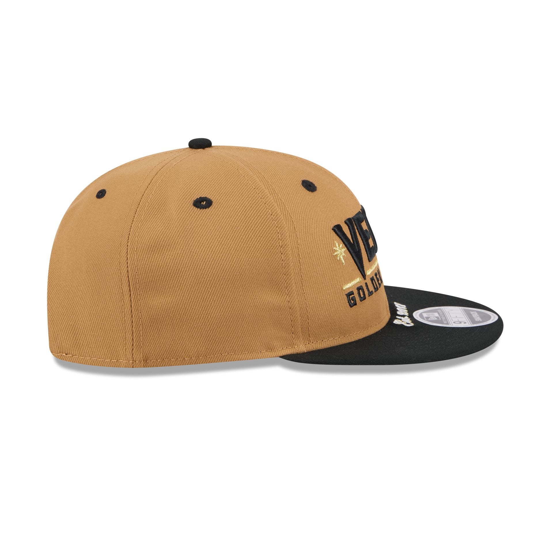 Vegas Golden Knights Wheat Retro Crown 9FIFTY Snapback Hat - Image 5