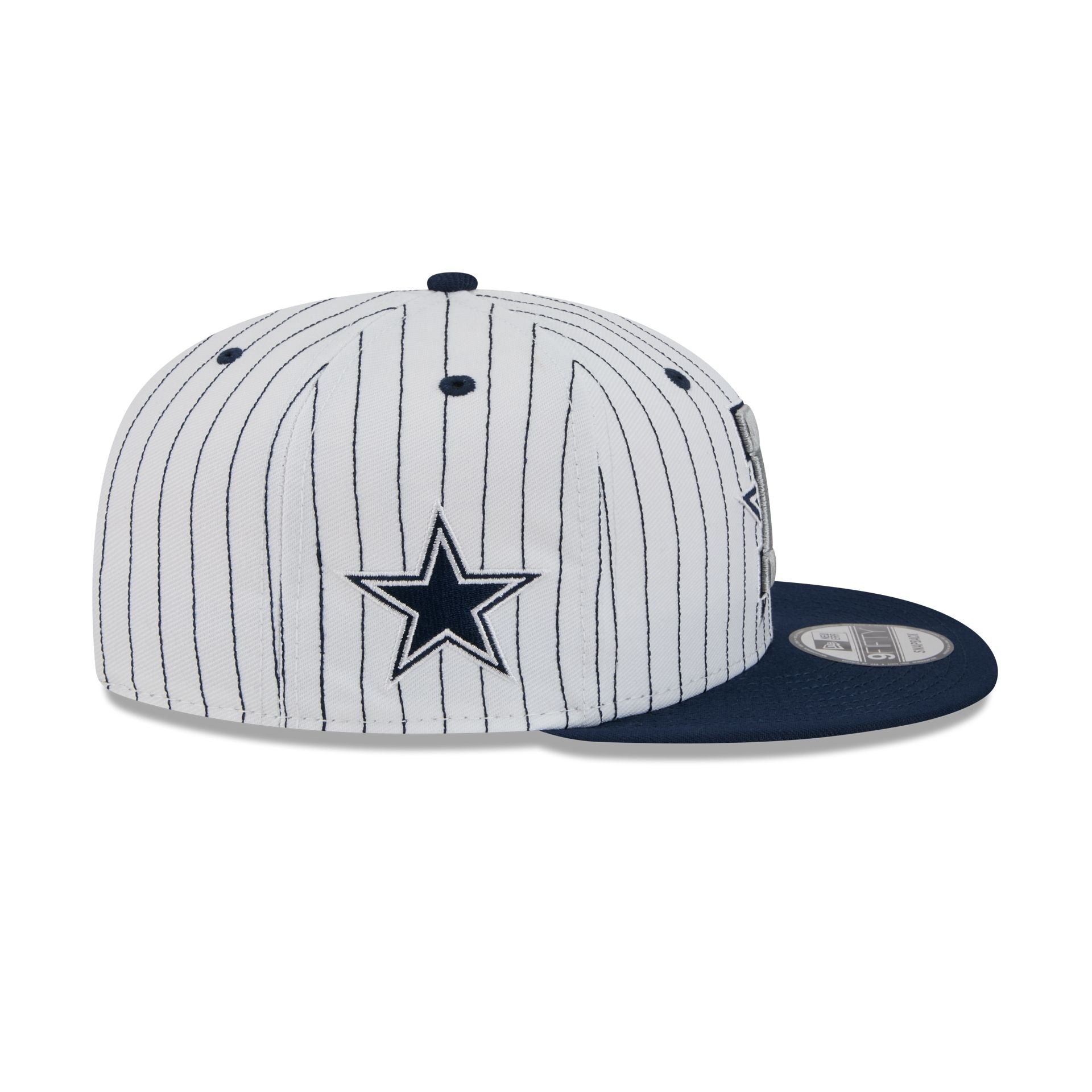 Dallas Cowboys Deceptor Pinstripe 9FIFTY Snapback Hat - Image 4