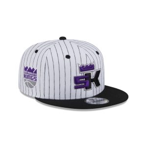 Sacramento Kings Deceptor Pinstripe 9FIFTY Snapback Hat