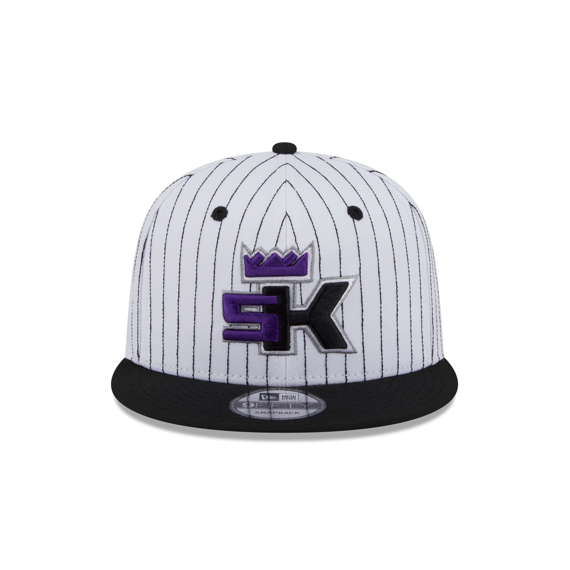 Sacramento Kings Deceptor Pinstripe 9FIFTY Snapback Hat - Image 2