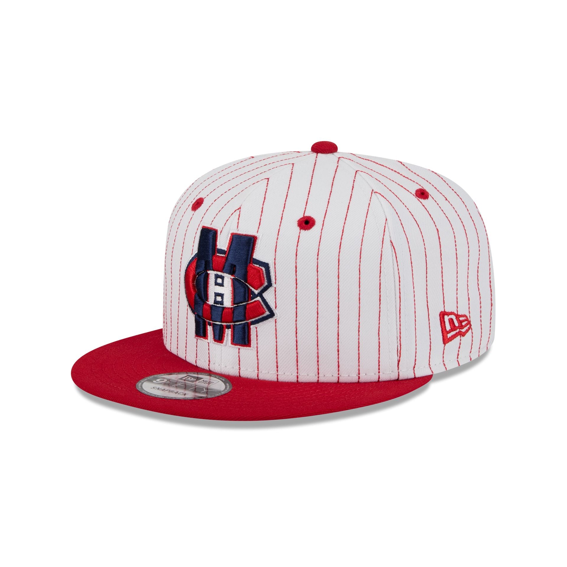 Montreal Canadiens Deceptor Pinstripe 9FIFTY Snapback Hat - Image 3