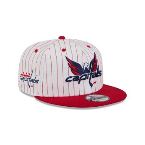 Washington Capitals Deceptor Pinstripe 9FIFTY Snapback Hat