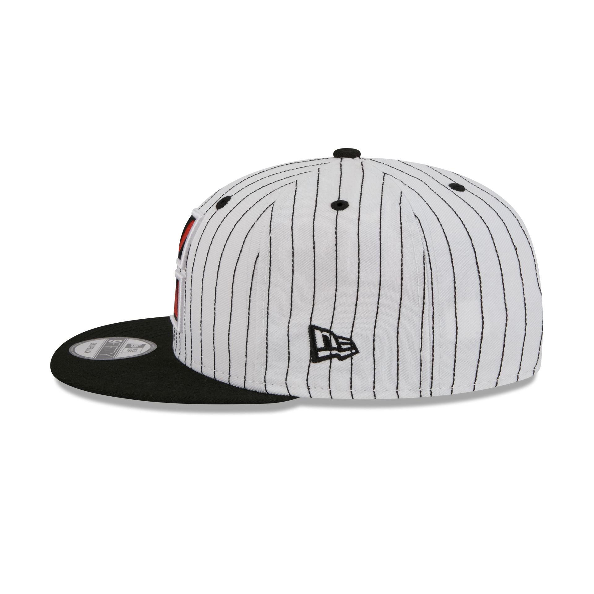 Cincinnati Bengals Deceptor Pinstripe 9FIFTY Snapback Hat - Image 5