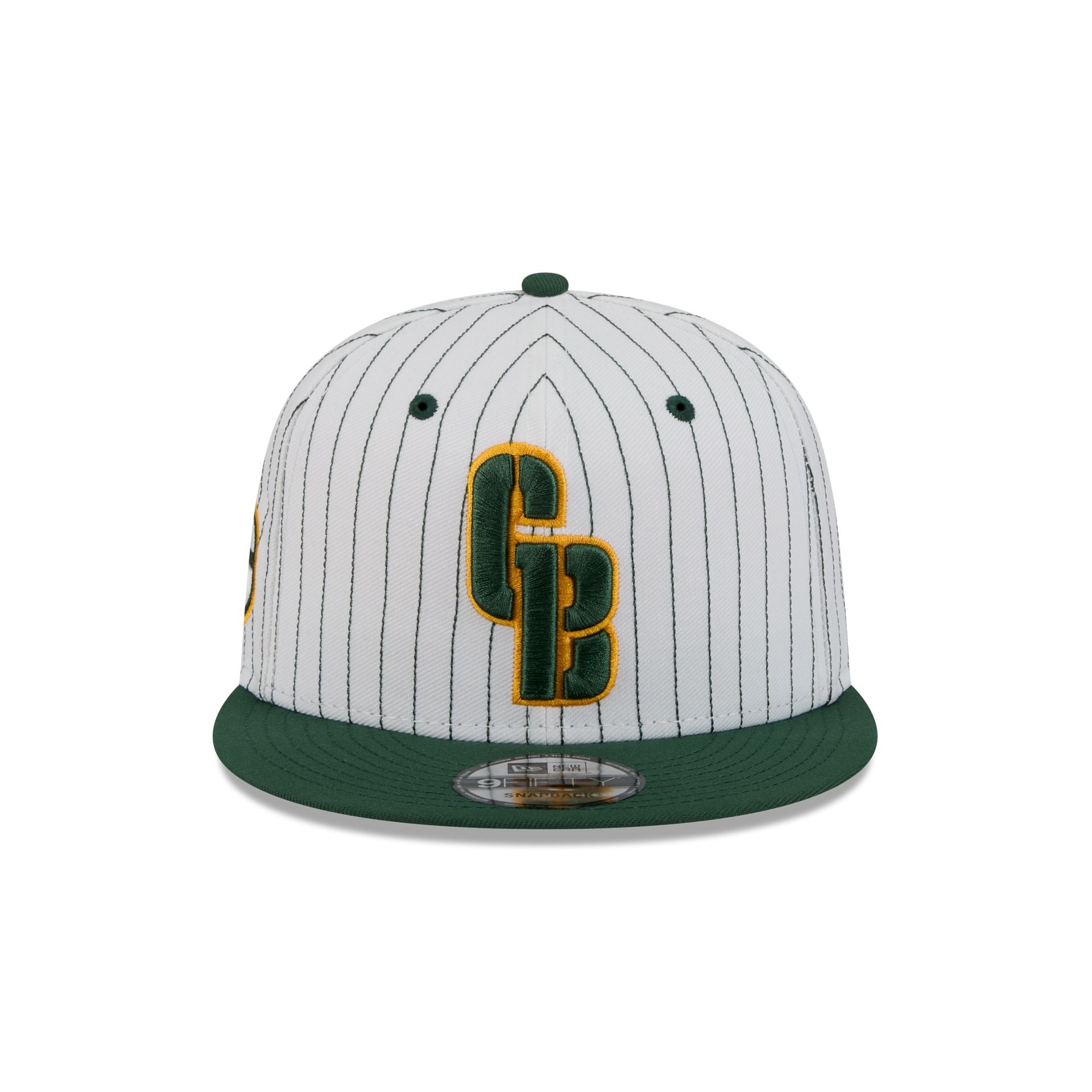Green Bay Packers Deceptor Pinstripe 9FIFTY Snapback Hat - Image 2