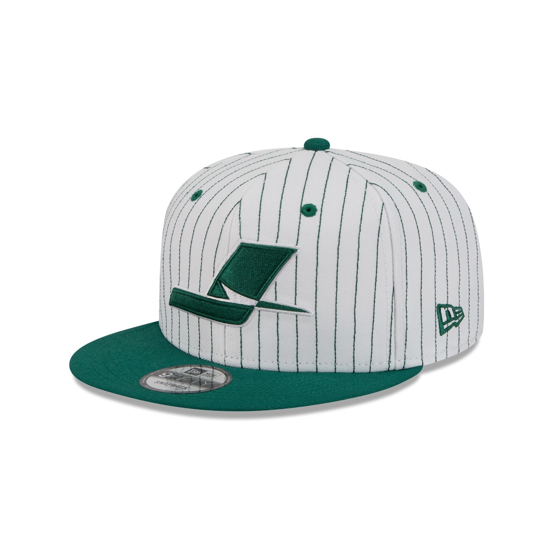 New York Jets Deceptor Pinstripe 9FIFTY Snapback Hat - Image 3
