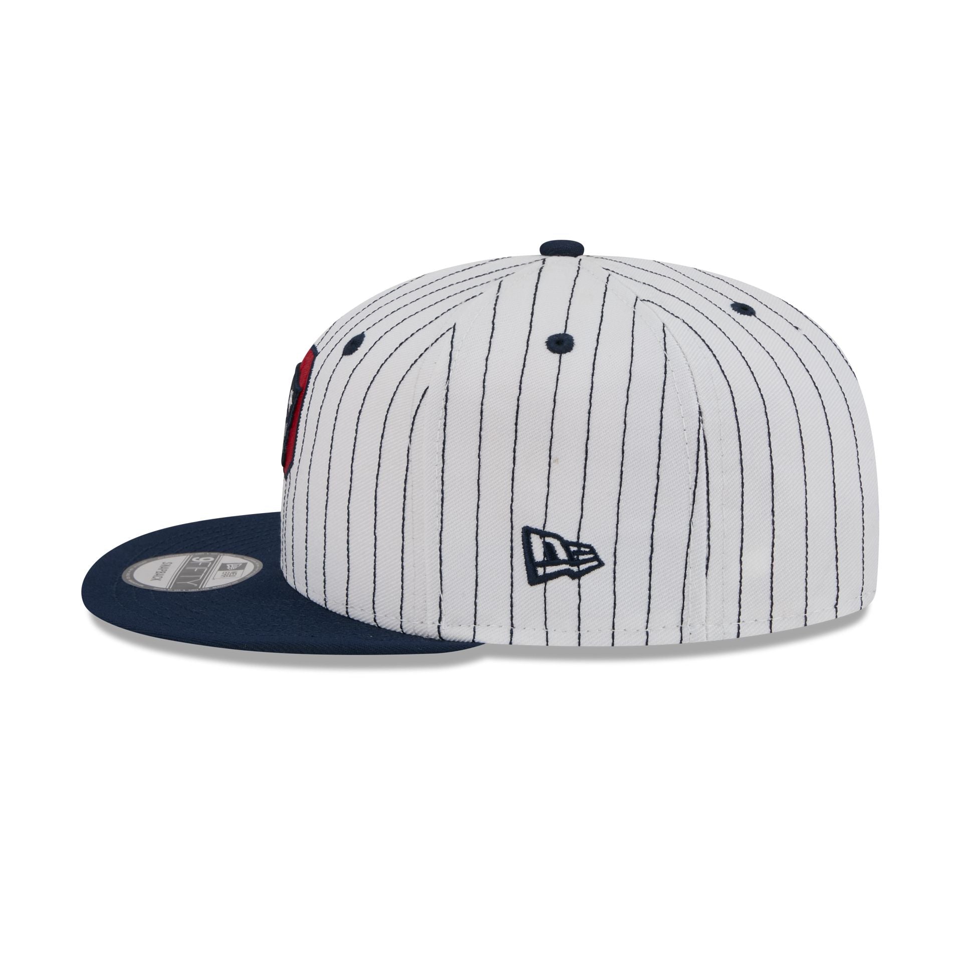 New England Patriots Deceptor Pinstripe 9FIFTY Snapback Hat - Image 5