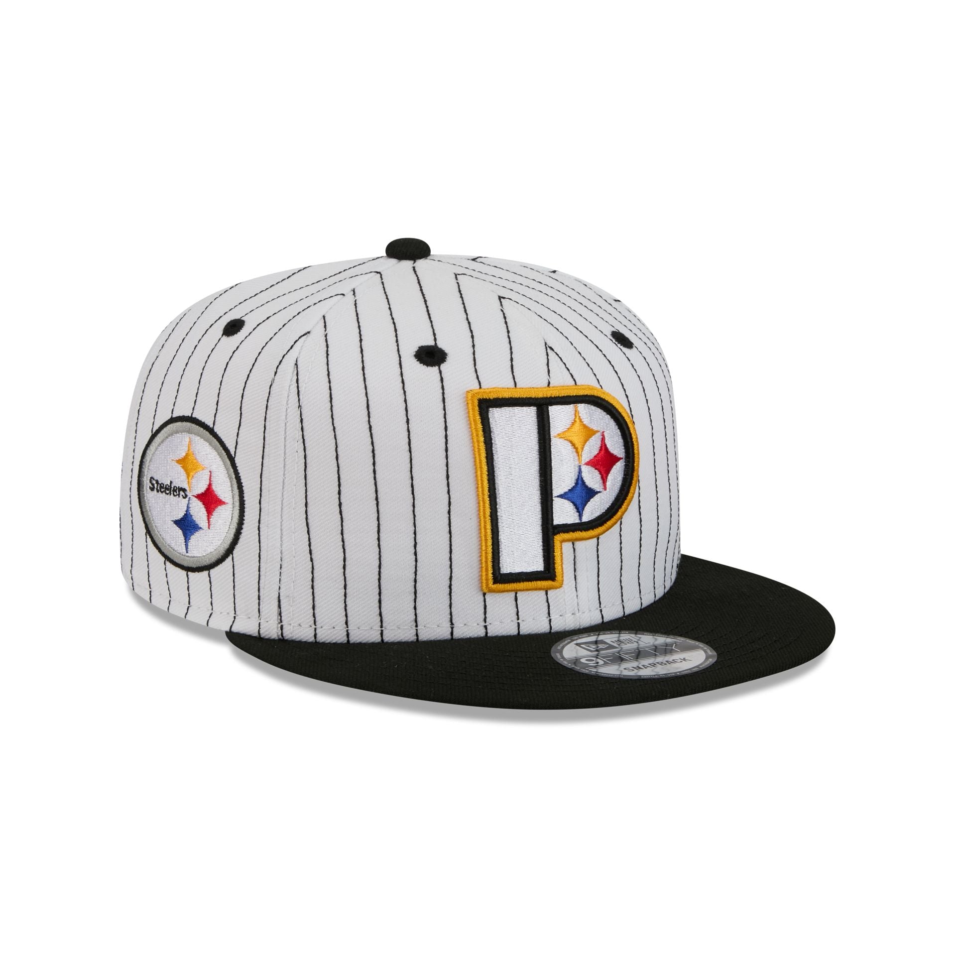 Pittsburgh Steelers Deceptor Pinstripe 9FIFTY Snapback Hat