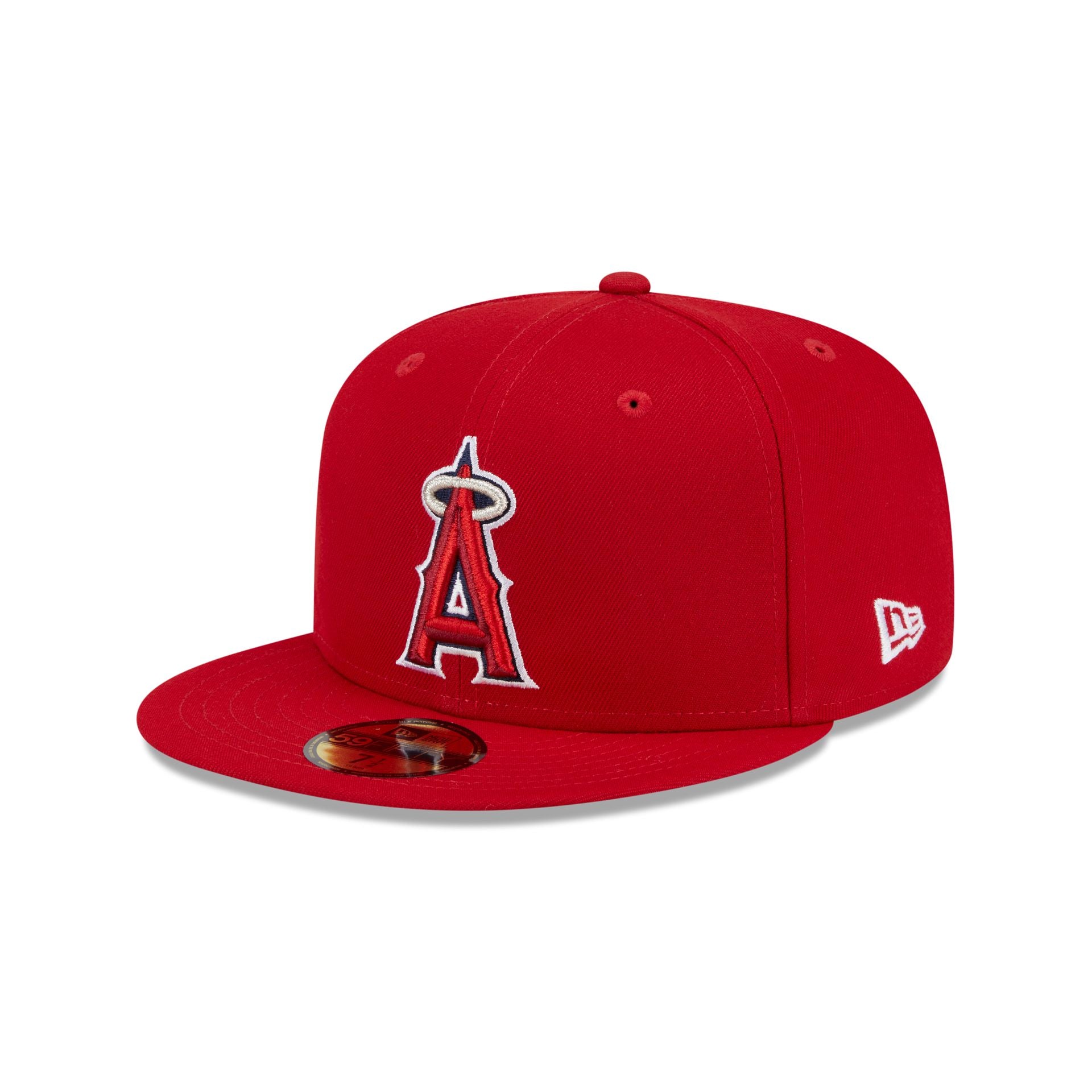 Los Angeles Angels Floral Undervisor 59FIFTY Fitted Hat - Image 3