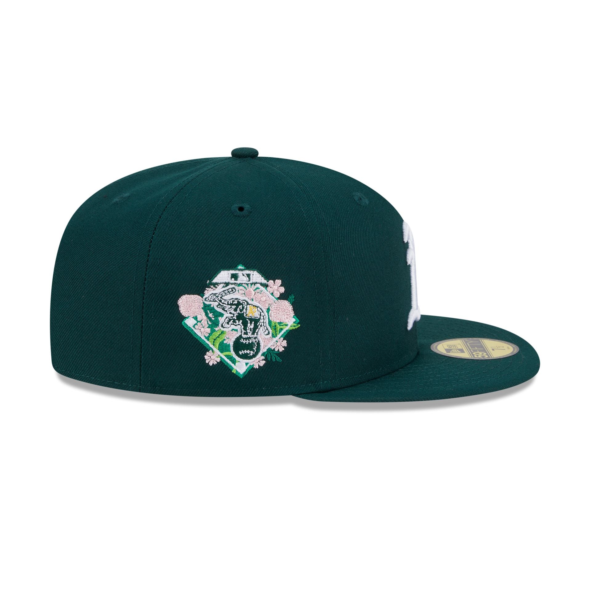 Oakland Athletics Floral Undervisor 59FIFTY Fitted Hat - Image 4