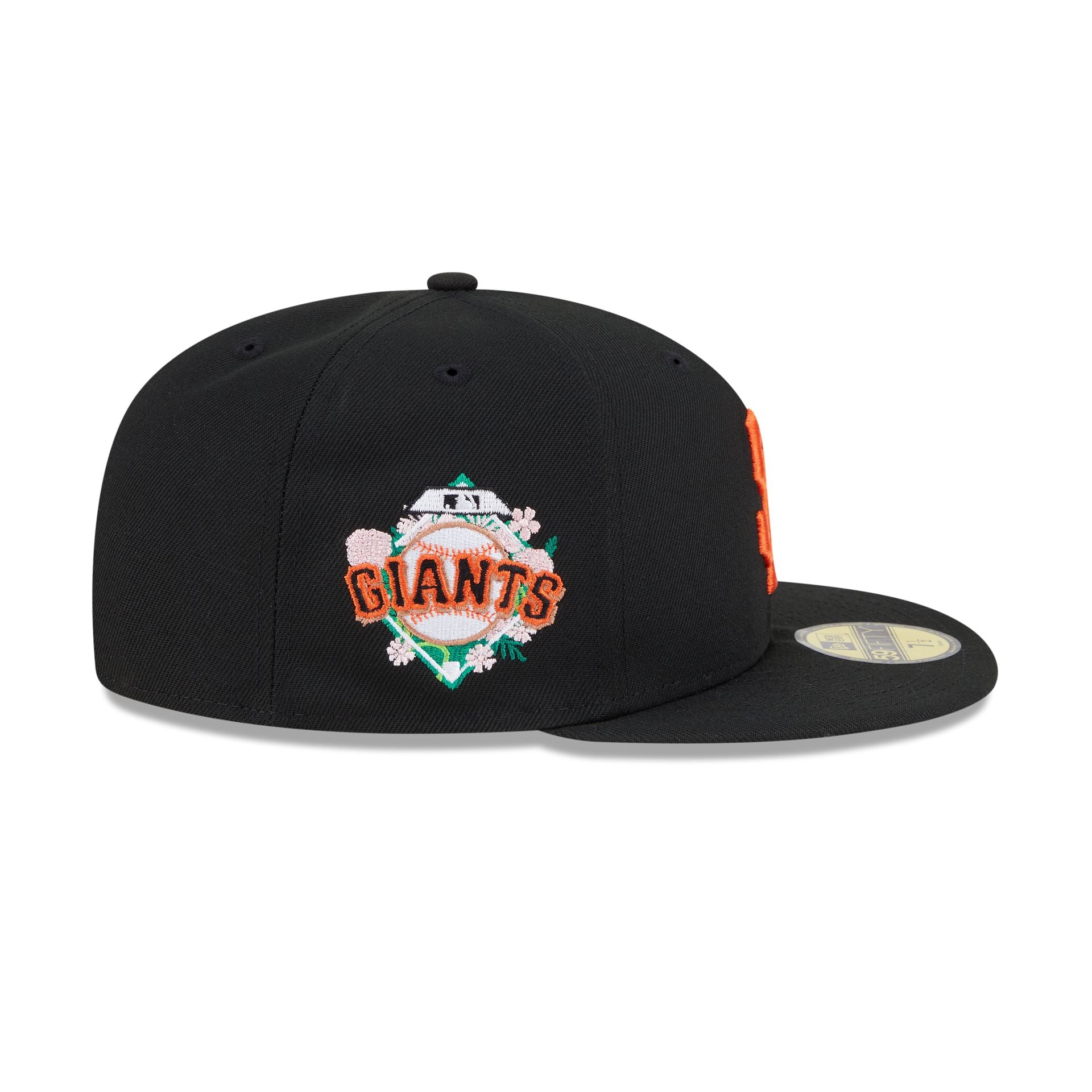 San Francisco Giants Floral Undervisor 59FIFTY Fitted Hat - Image 4