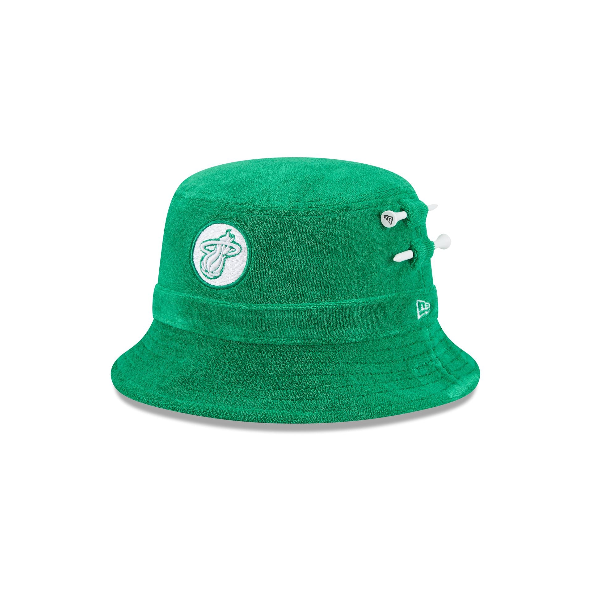 Miami Heat Tee Time Toweling Bucket Hat