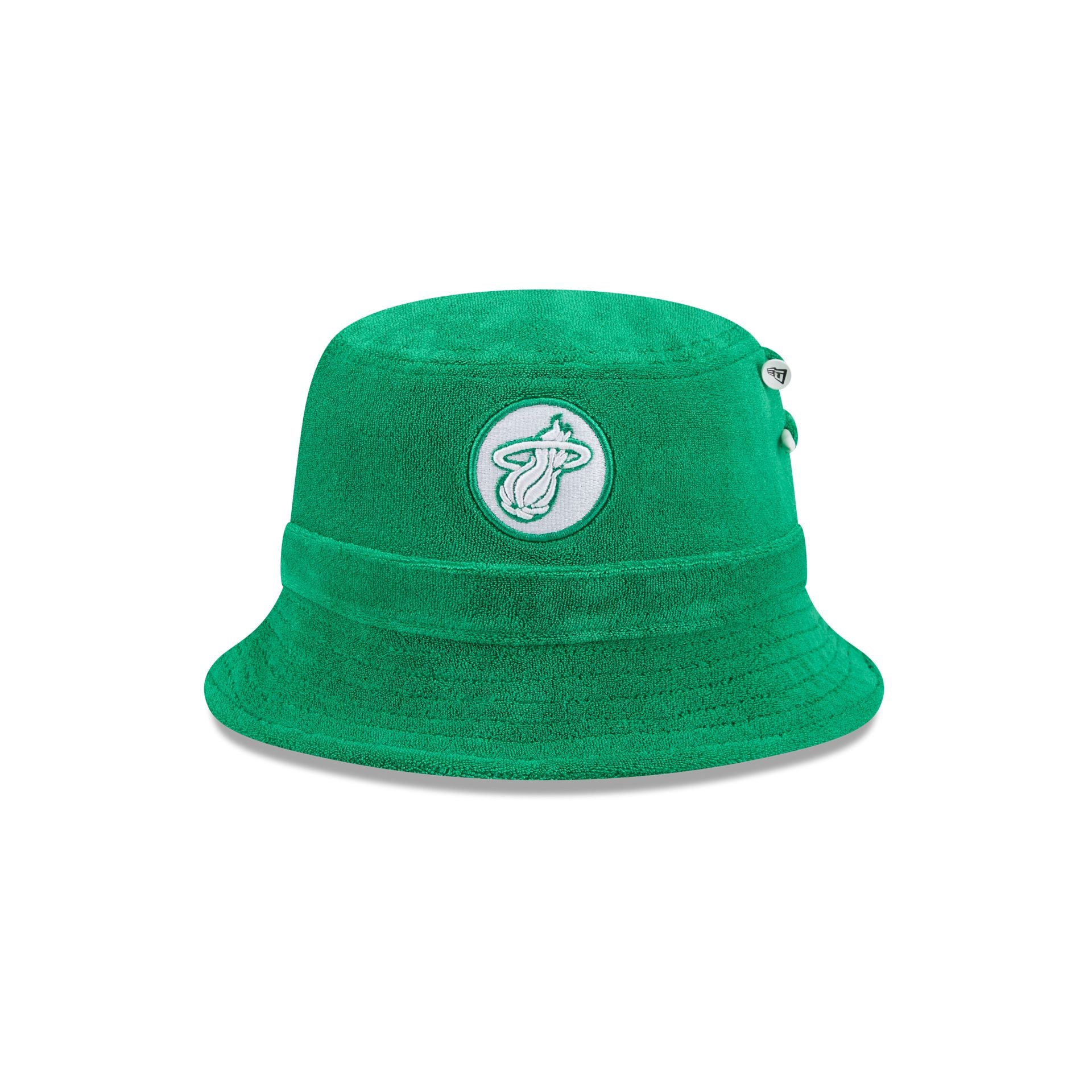 Miami Heat Tee Time Toweling Bucket Hat - Image 2