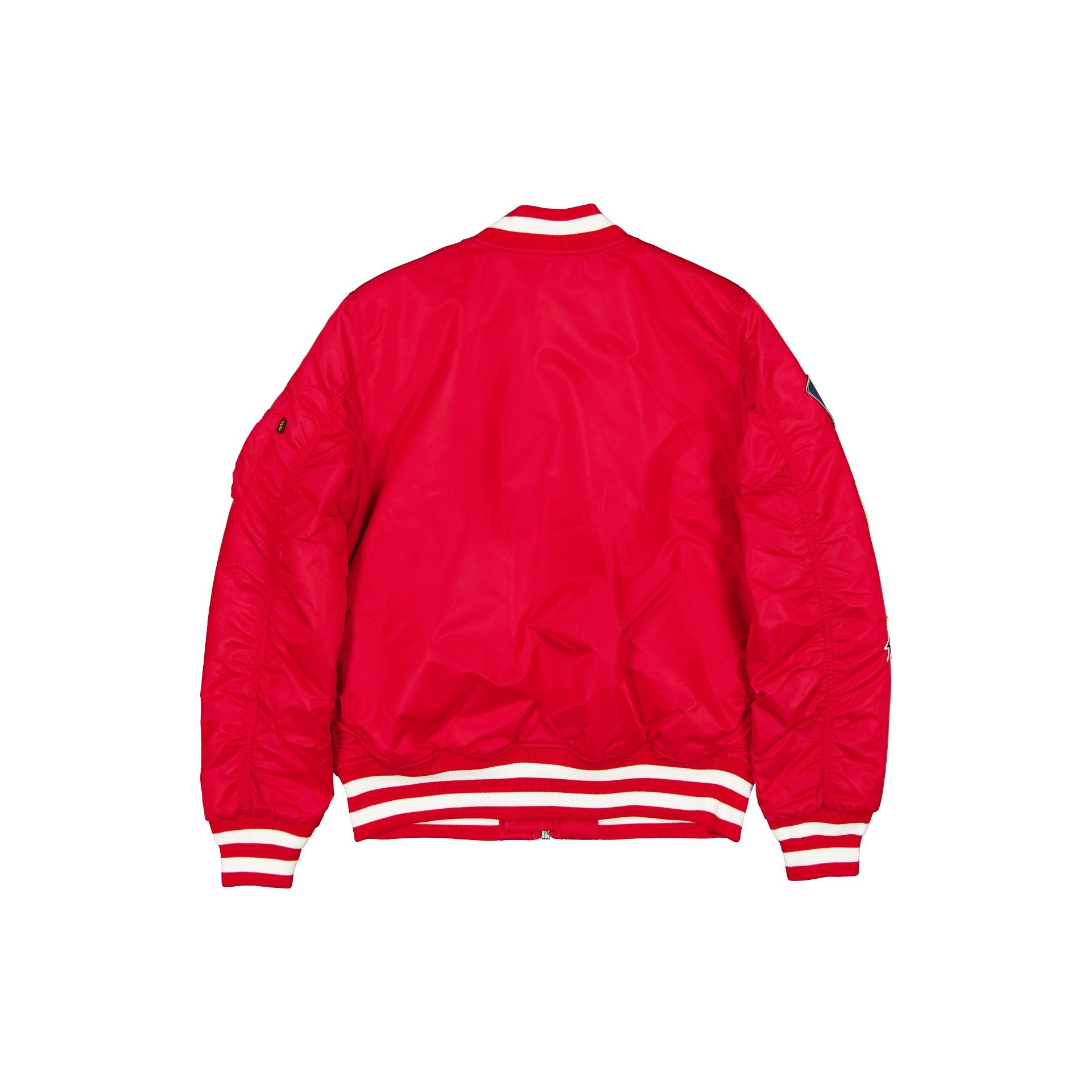 Alpha Industries x New York Yankees Red MA-1 Bomber Jacket - Image 2
