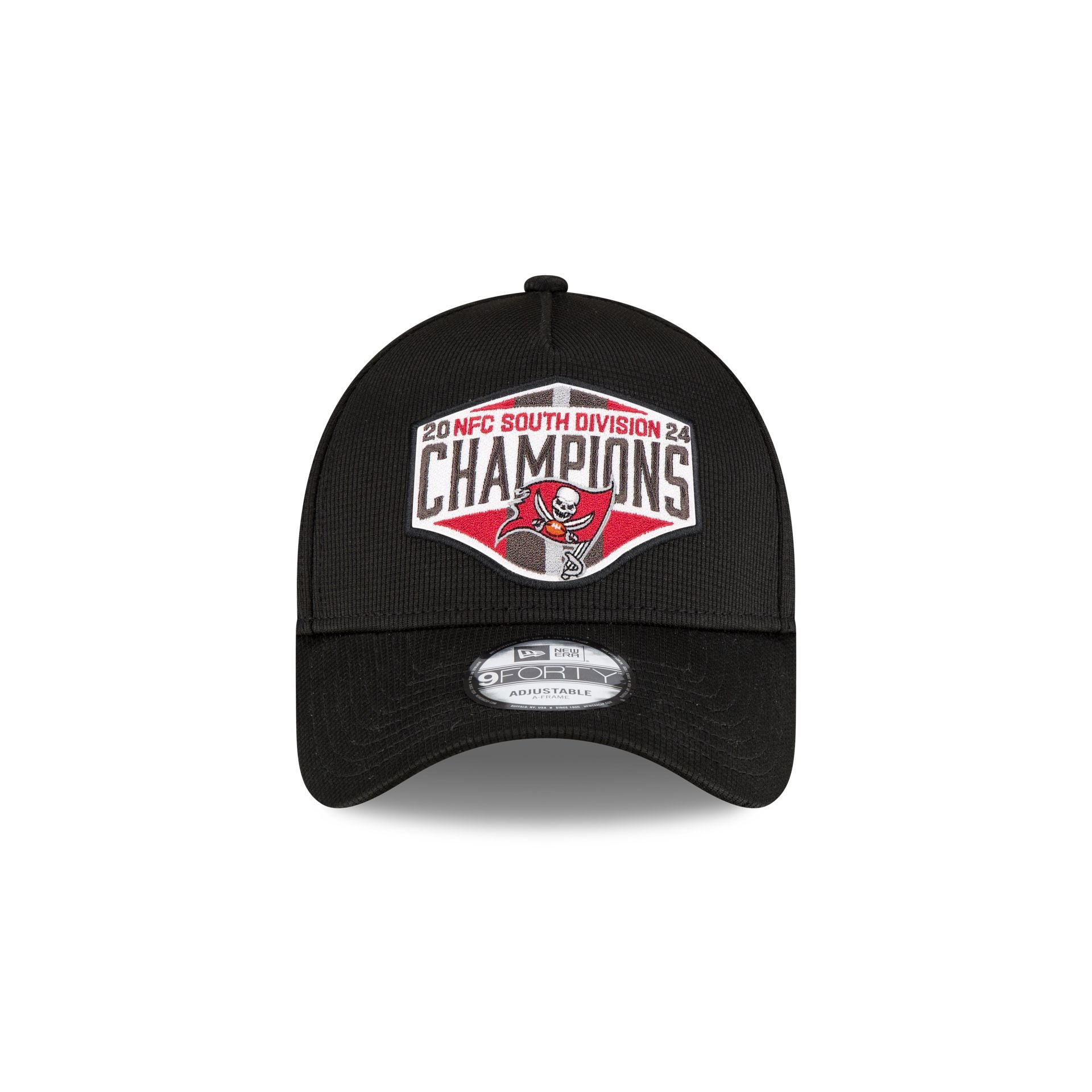 Tampa Bay Buccaneers 2024 Division Champion Locker Room 9FORTY A-Frame Snapback Hat - Image 2