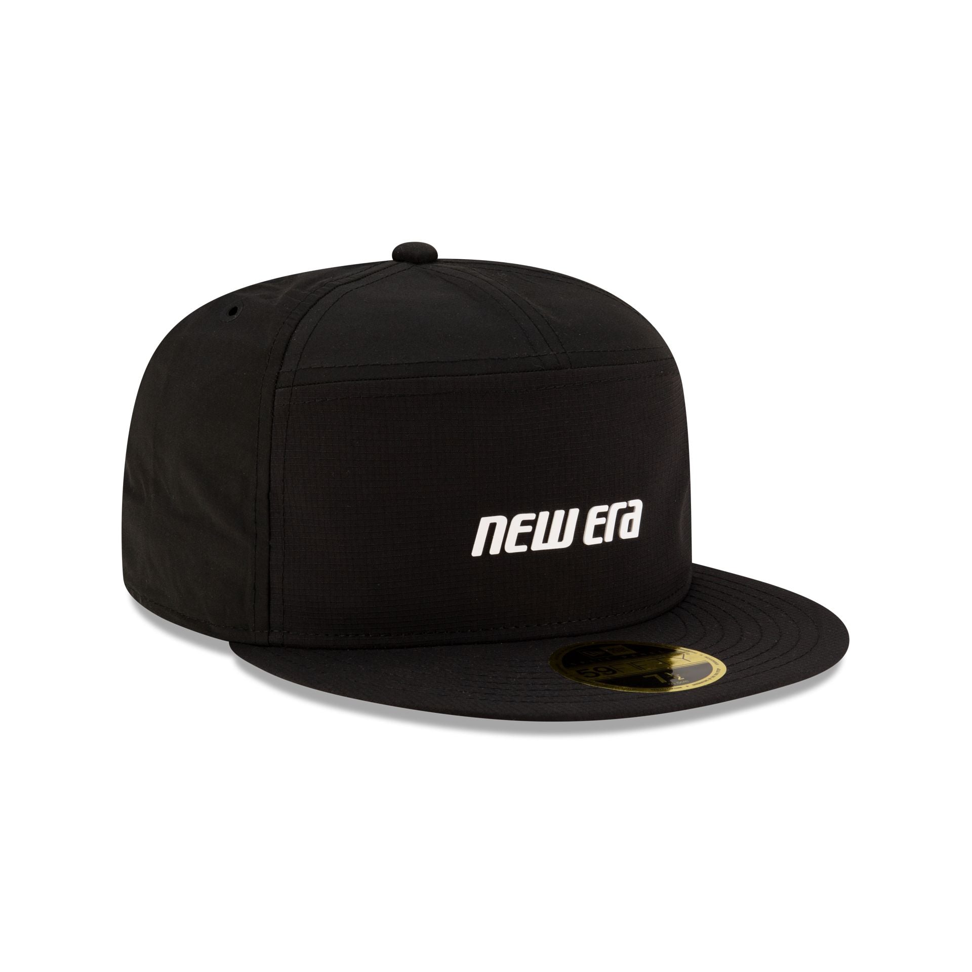 New Era Cap Black Split Panel 59FIFTY Fitted Hat - Image 3