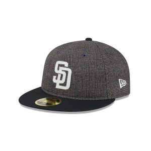 San Diego Padres Plaid Retro Crown 59FIFTY Fitted Hat