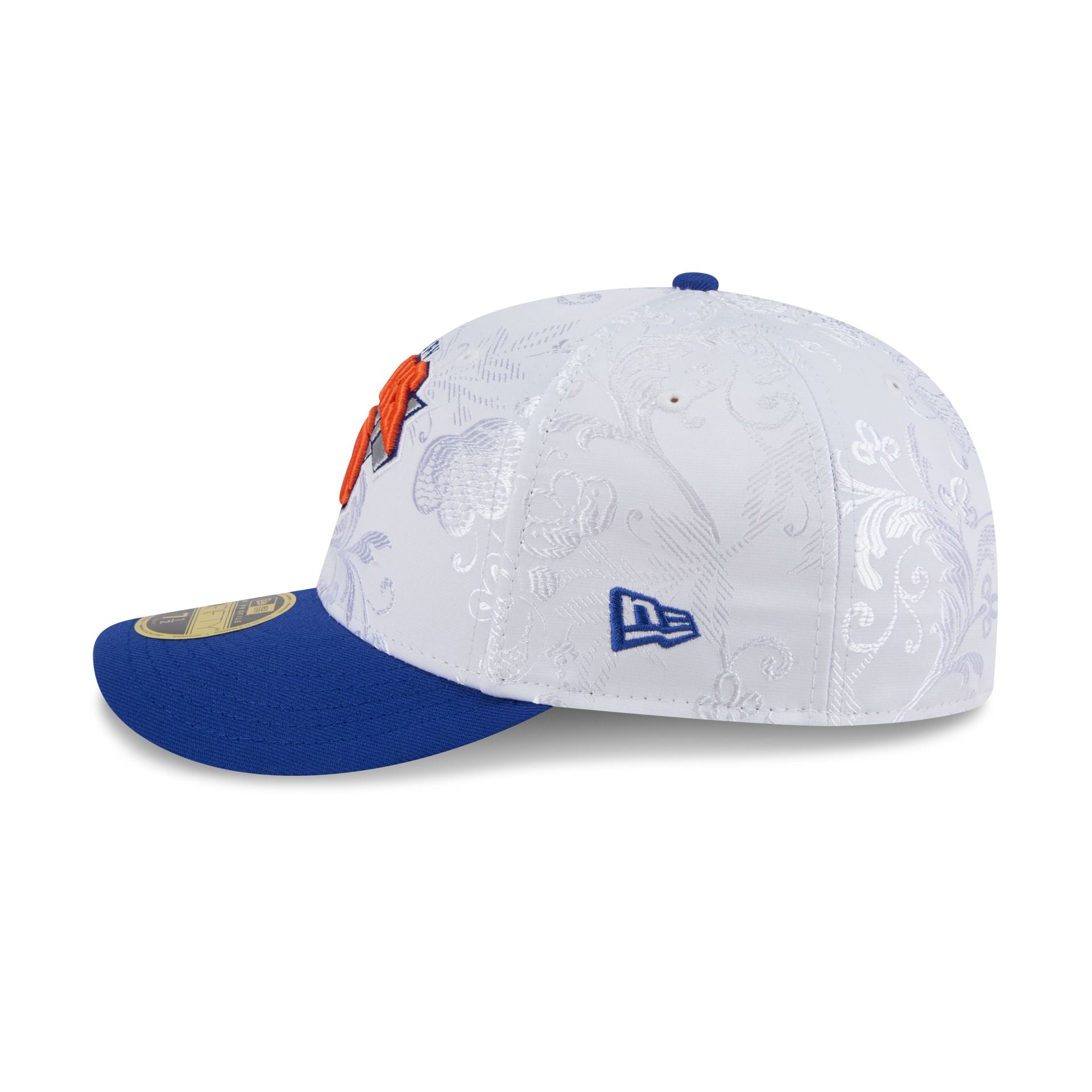 New York Knicks Floral Shine Low Profile 59FIFTY Fitted Hat - Image 4