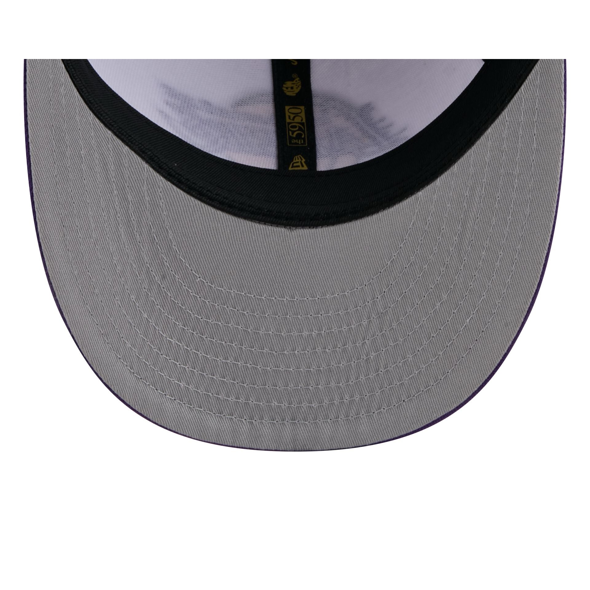 Los Angeles Lakers Floral Shine Low Profile 59FIFTY Fitted Hat - Image 7