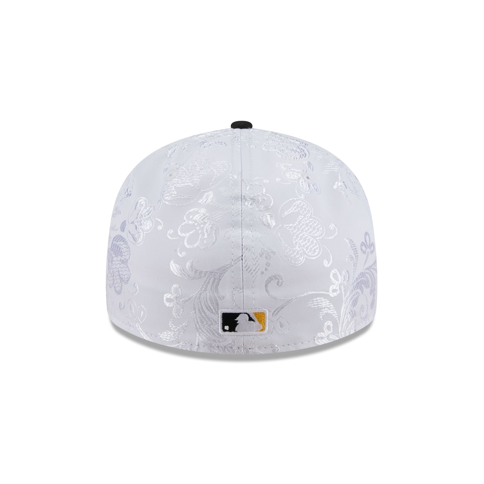 Pittsburgh Pirates Floral Shine Low Profile 59FIFTY Fitted Hat - Image 6