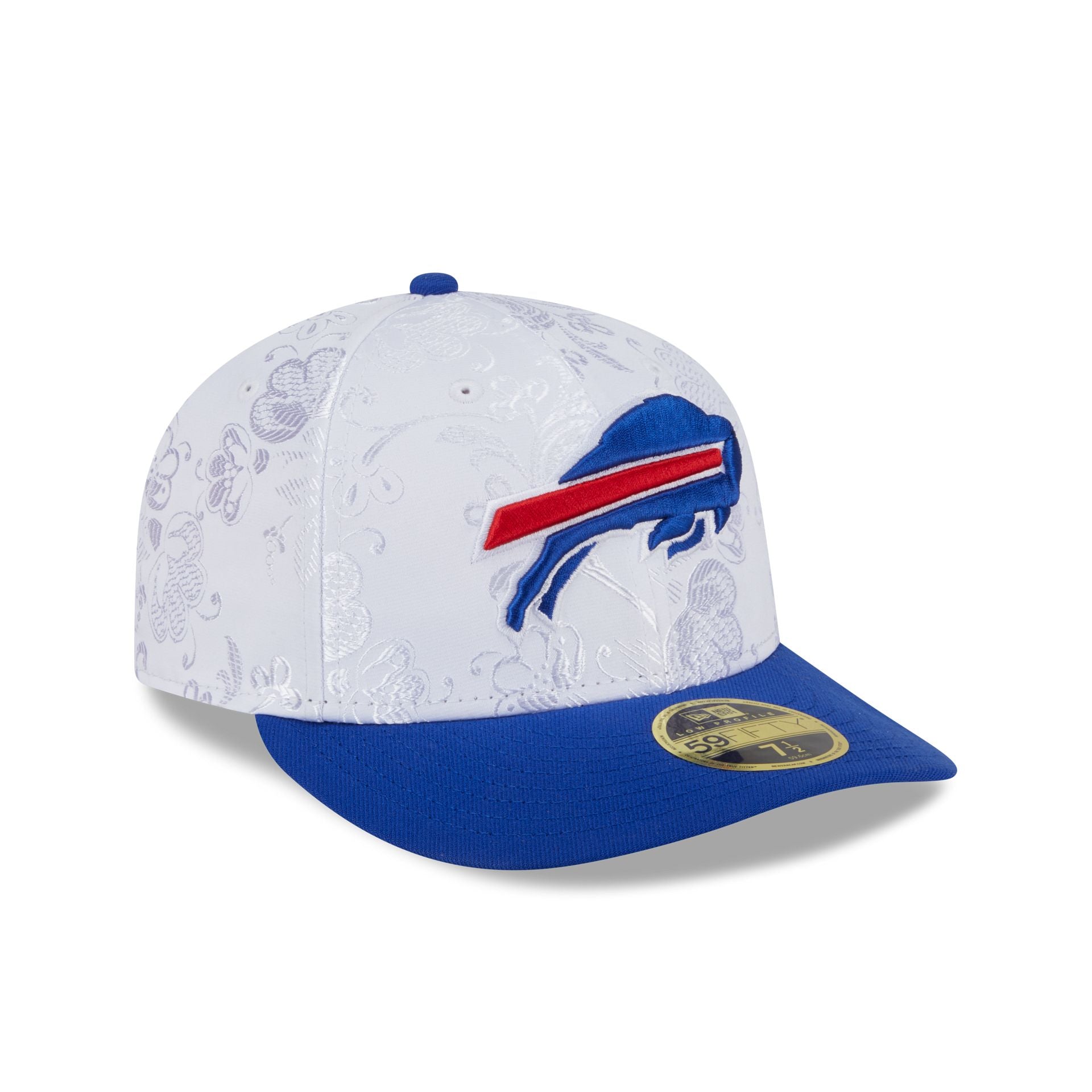 Buffalo Bills Floral Shine Low Profile 59FIFTY Fitted Hat - Image 3