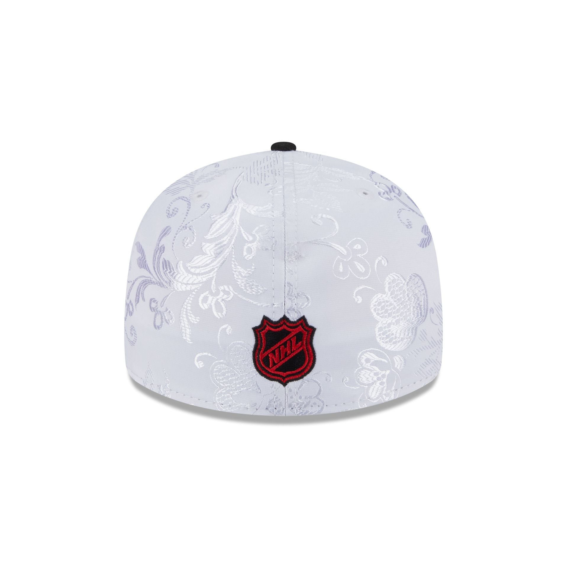 Chicago Blackhawks Floral Shine Low Profile 59FIFTY Fitted Hat - Image 6
