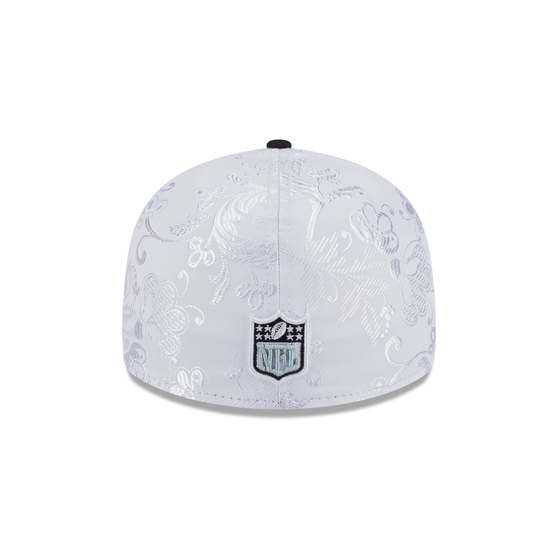 Las Vegas Raiders Floral Shine Low Profile 59FIFTY Fitted Hat - Image 6