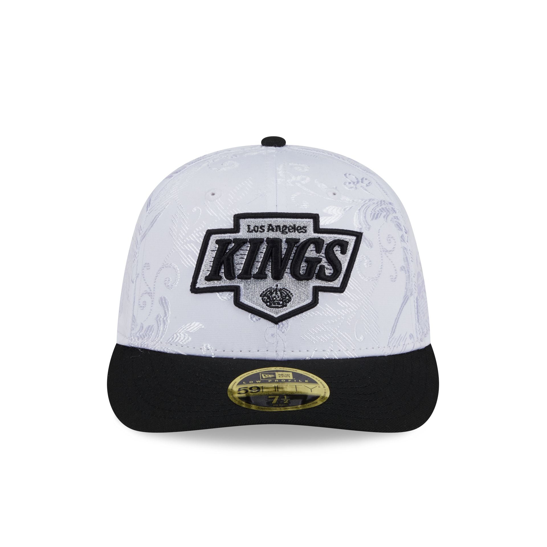 Los Angeles Kings Floral Shine Low Profile 59FIFTY Fitted Hat - Image 2