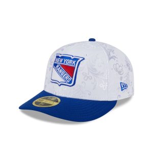 New York Rangers Floral Shine Low Profile 59FIFTY Fitted Hat