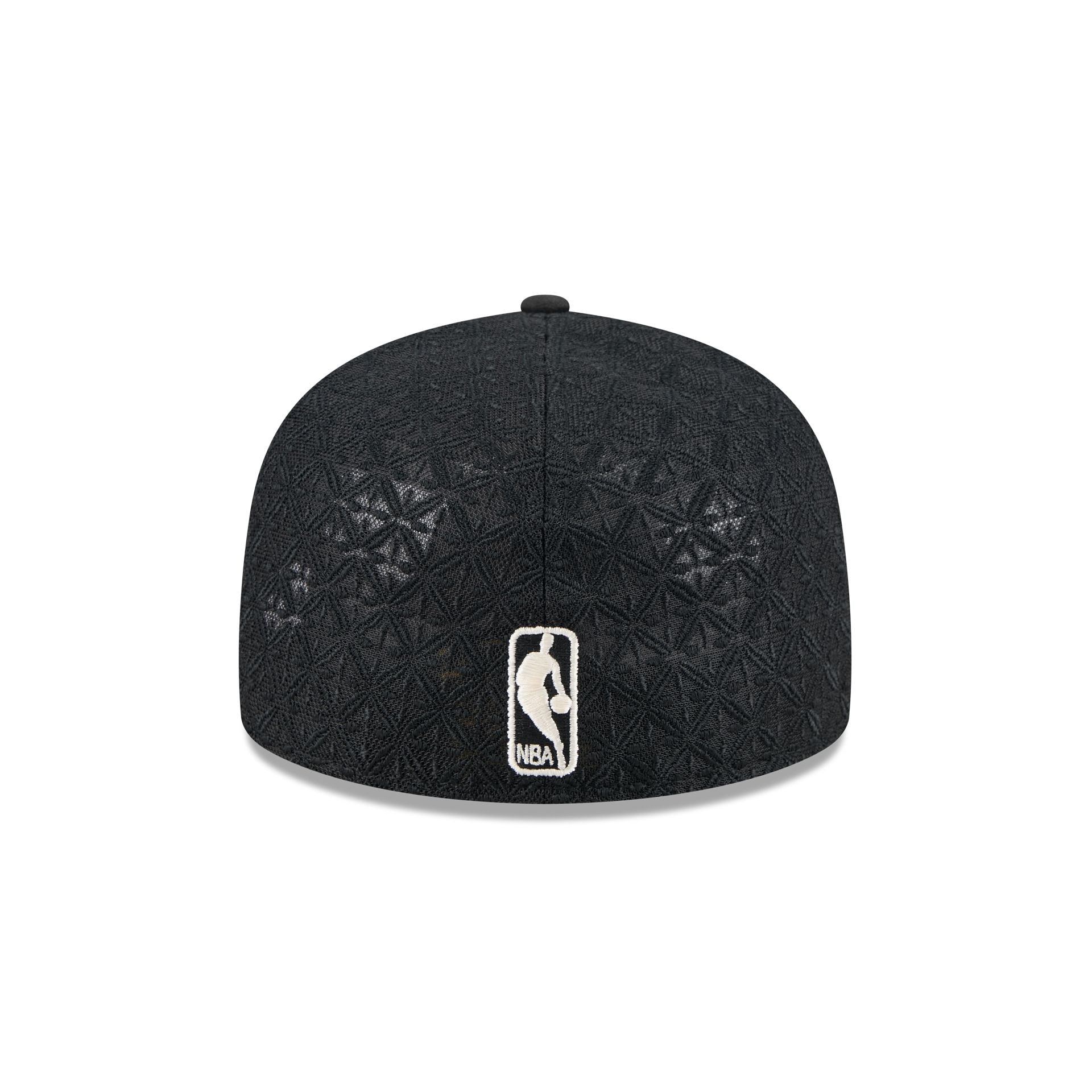 Philadelphia 76ers Black Mesh 59FIFTY A-Frame Fitted Hat - Image 6
