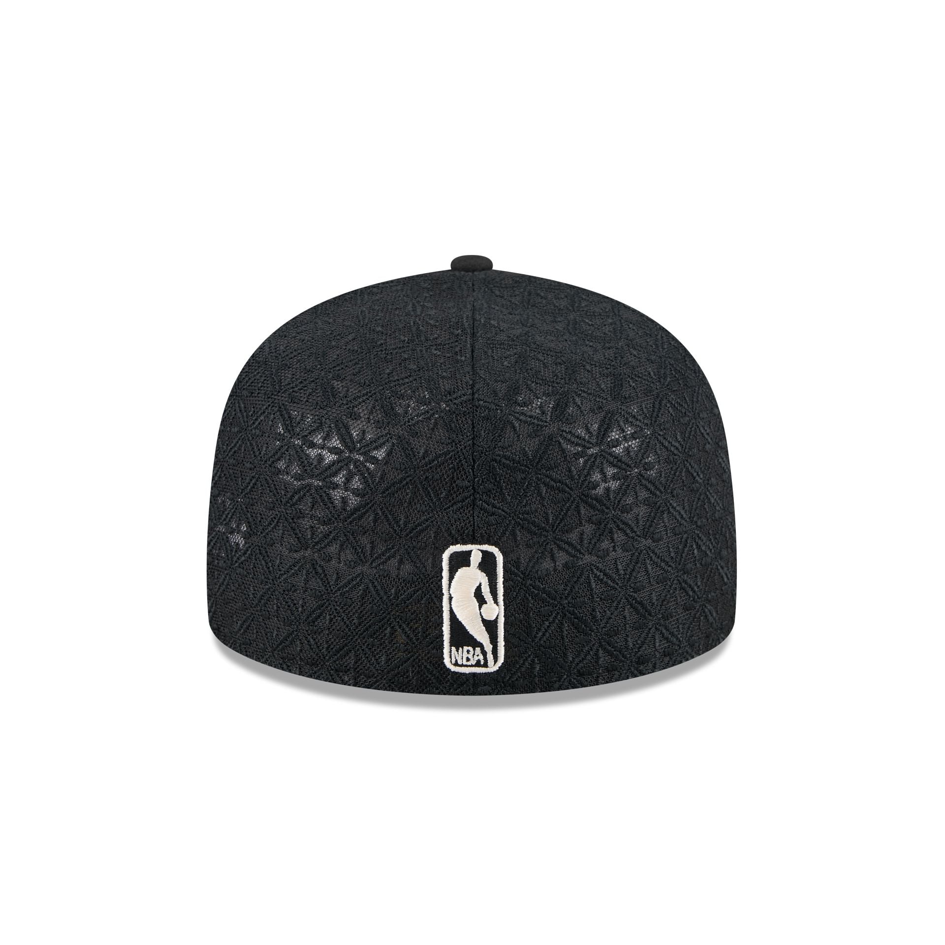 Miami Heat Black Mesh 59FIFTY A-Frame Fitted Hat - Image 6