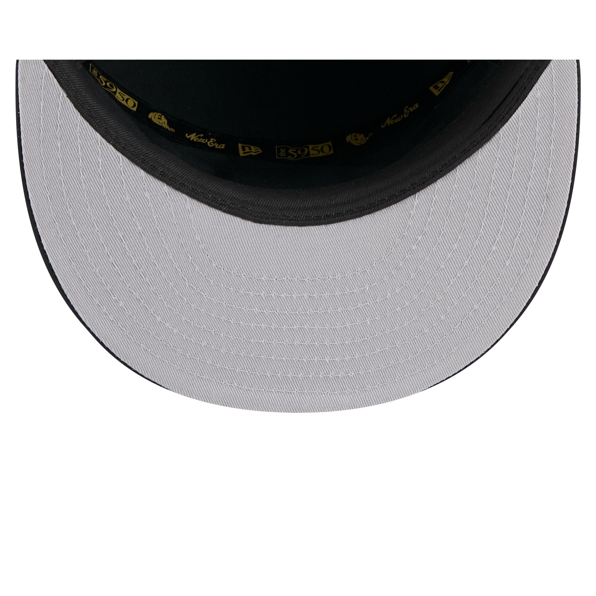 Los Angeles Kings Black Poly Rope Split Panel 59FIFTY Fitted Hat - Image 7