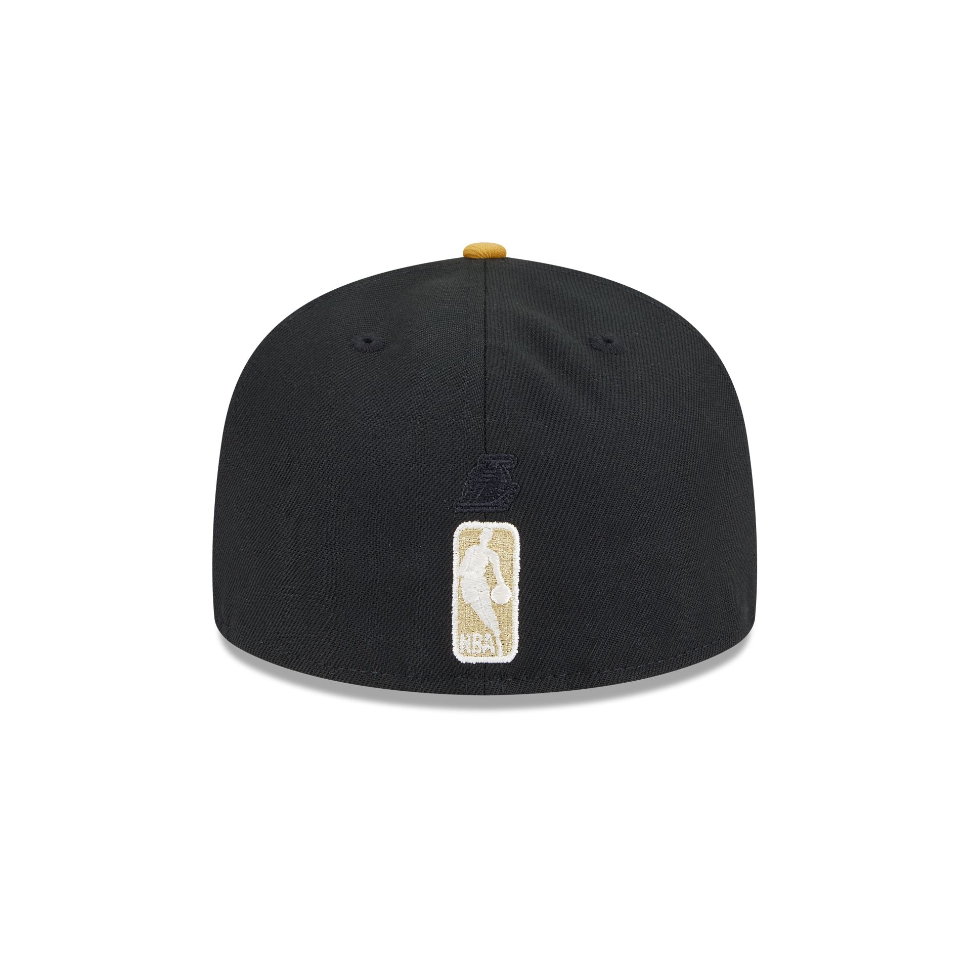 Los Angeles Lakers Metallic Gold Logo 59FIFTY Fitted Hat - Image 6