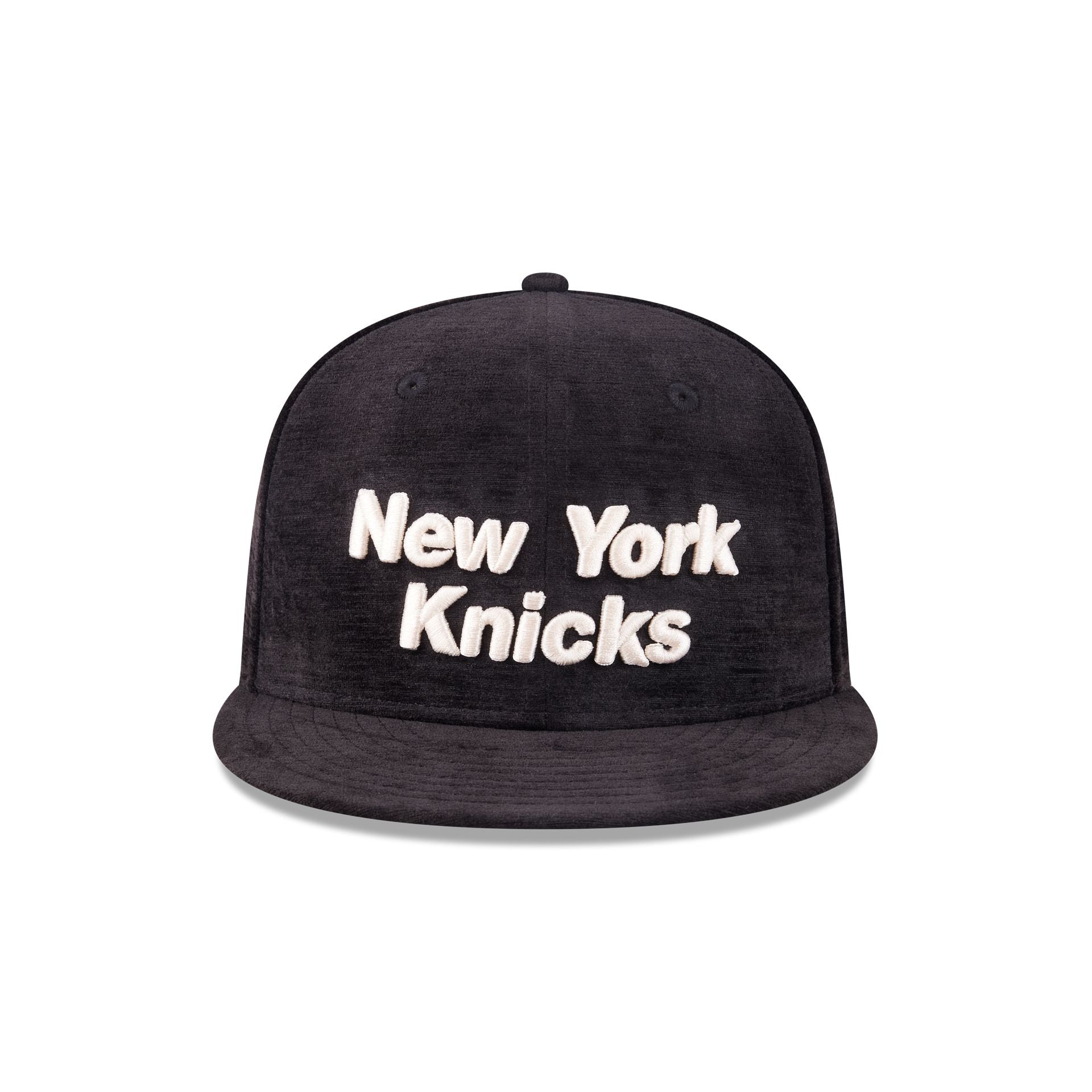 New York Knicks Black Velvet 59FIFTY Fitted Hat - Image 2
