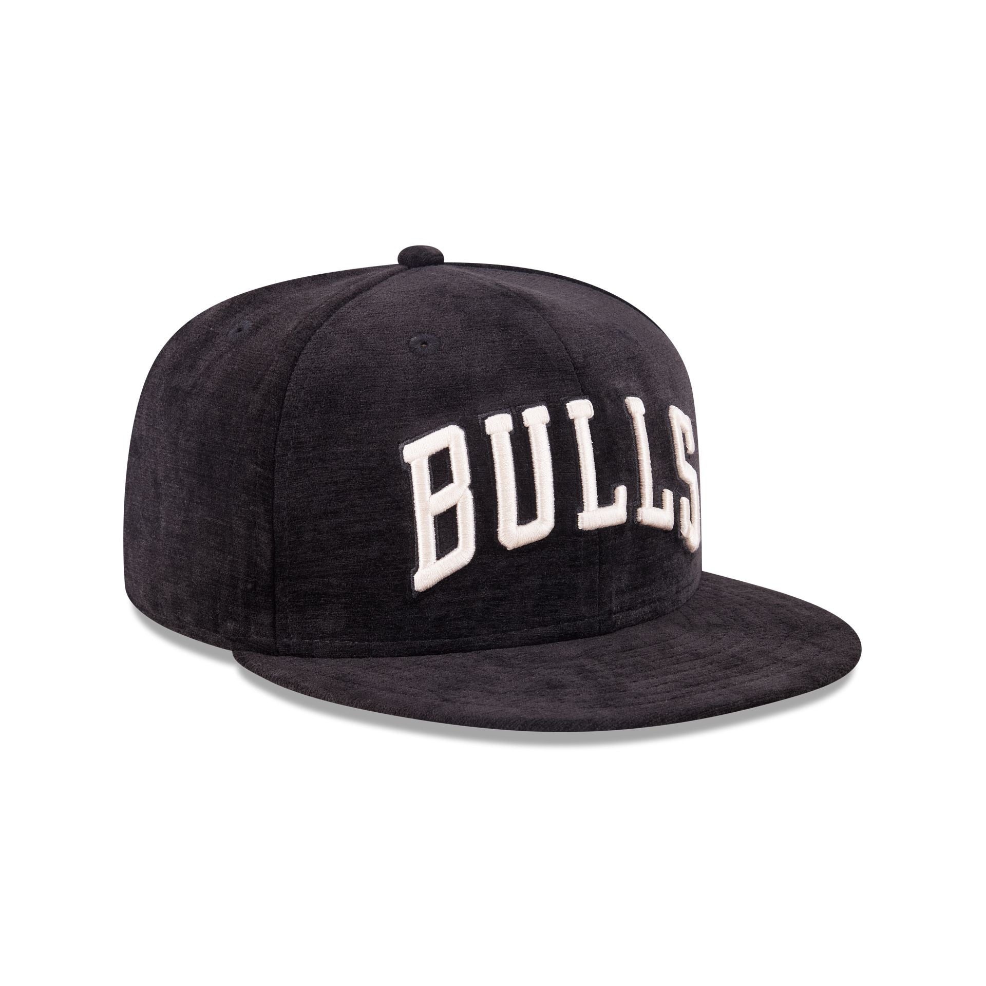 Chicago Bulls Black Velvet 59FIFTY Fitted Hat - Image 3