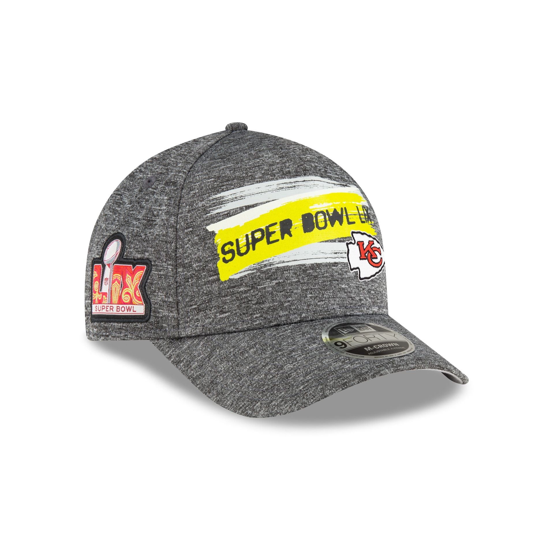 Kansas City Chiefs Super Bowl LIX Participation 9FORTY M-Crown A-Frame Snapback Hat