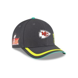 Kansas City Chiefs Super Bowl LIX Participation 9FORTY M-Crown Snapback Hat
