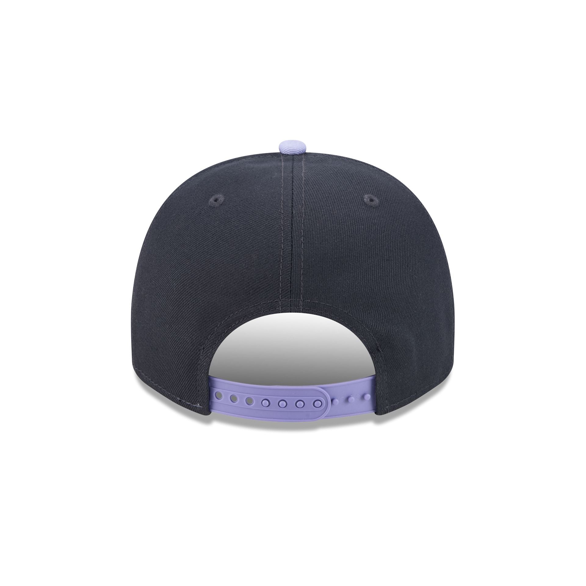 Los Angeles Clippers Navy Lavender 9FIFTY A-Frame Snapback Hat - Image 6