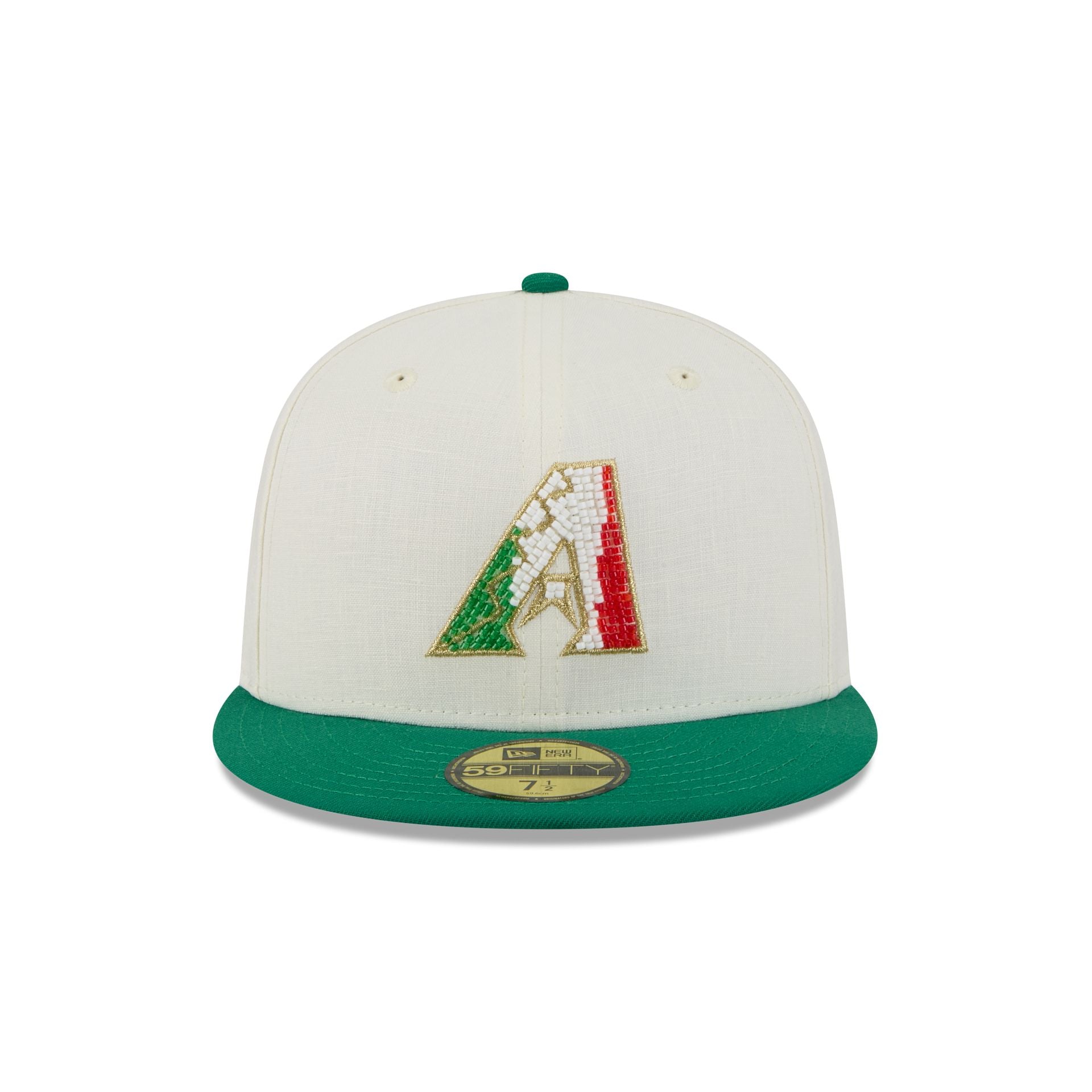 Arizona Diamondbacks Beaded Linen 59FIFTY Fitted Hat - Image 2