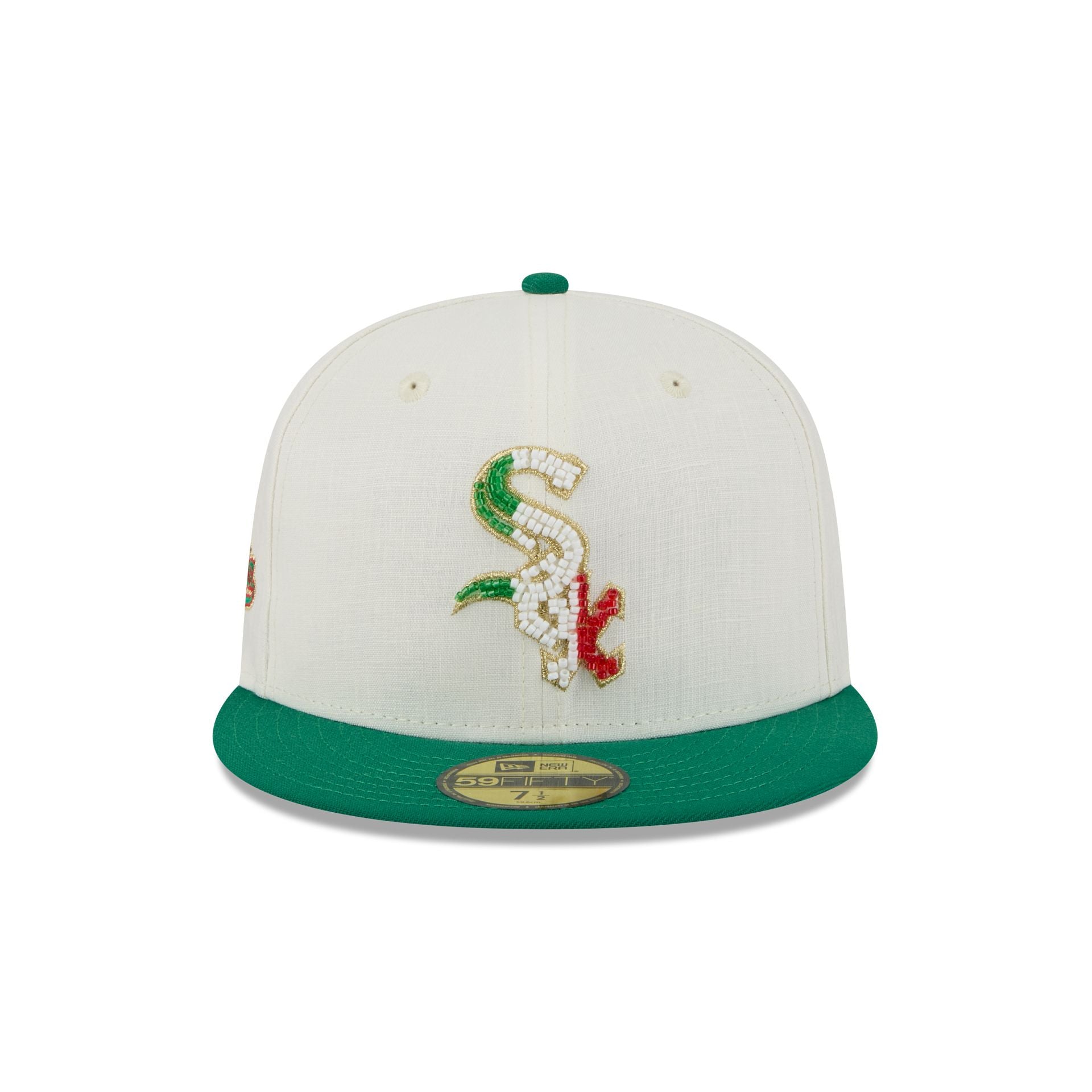 Chicago White Sox Beaded Linen 59FIFTY Fitted Hat - Image 2