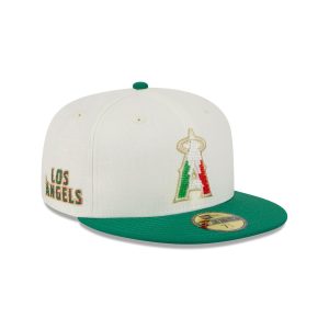 Los Angeles Angels Beaded Linen 59FIFTY Fitted Hat