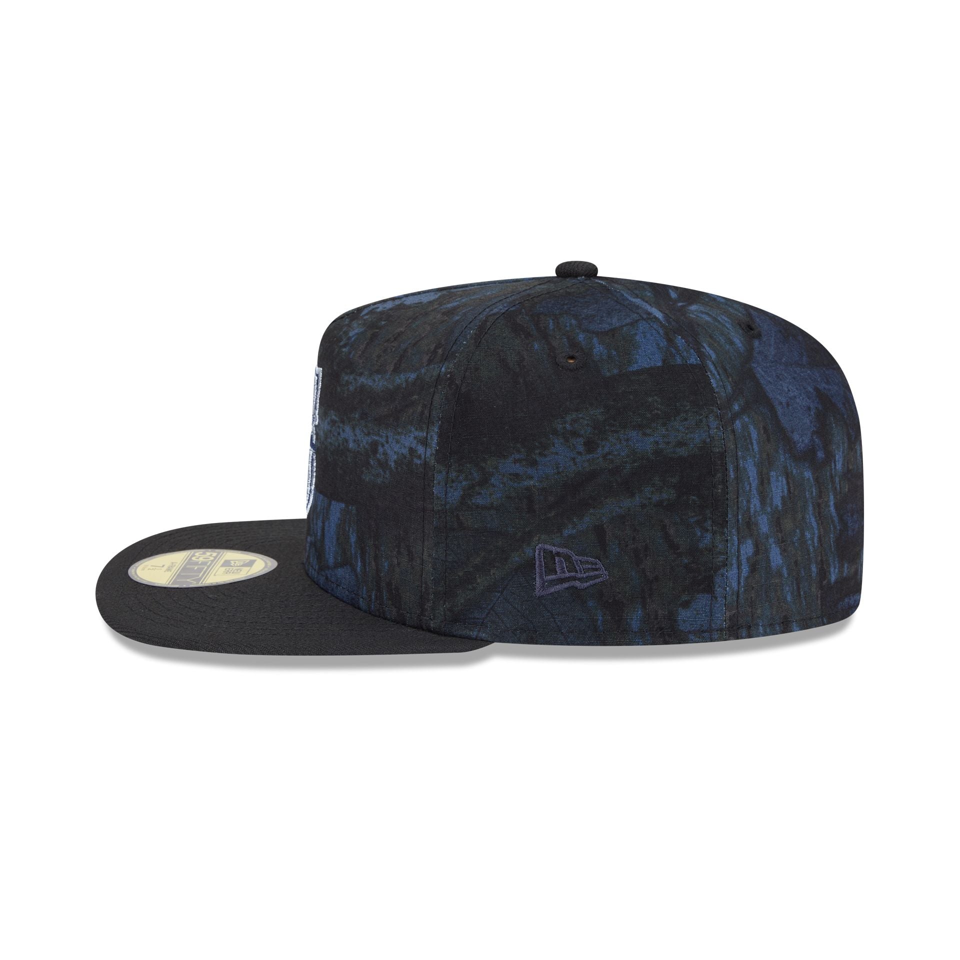 Just Caps Ripstop Camo Seattle Mariners 59FIFTY A-Frame Fitted Hat - Image 5