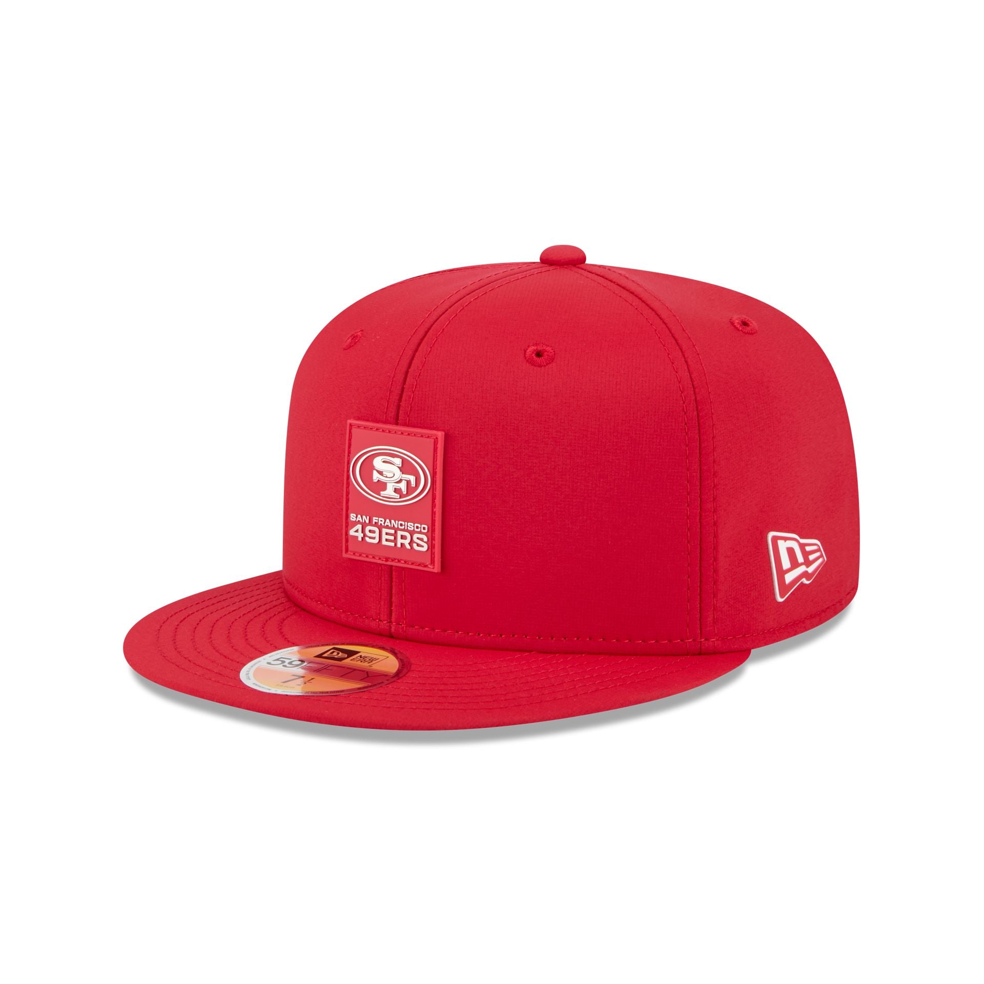 San Francisco 49ers 2025 Sideline Hot Weather 59FIFTY Fitted Hat