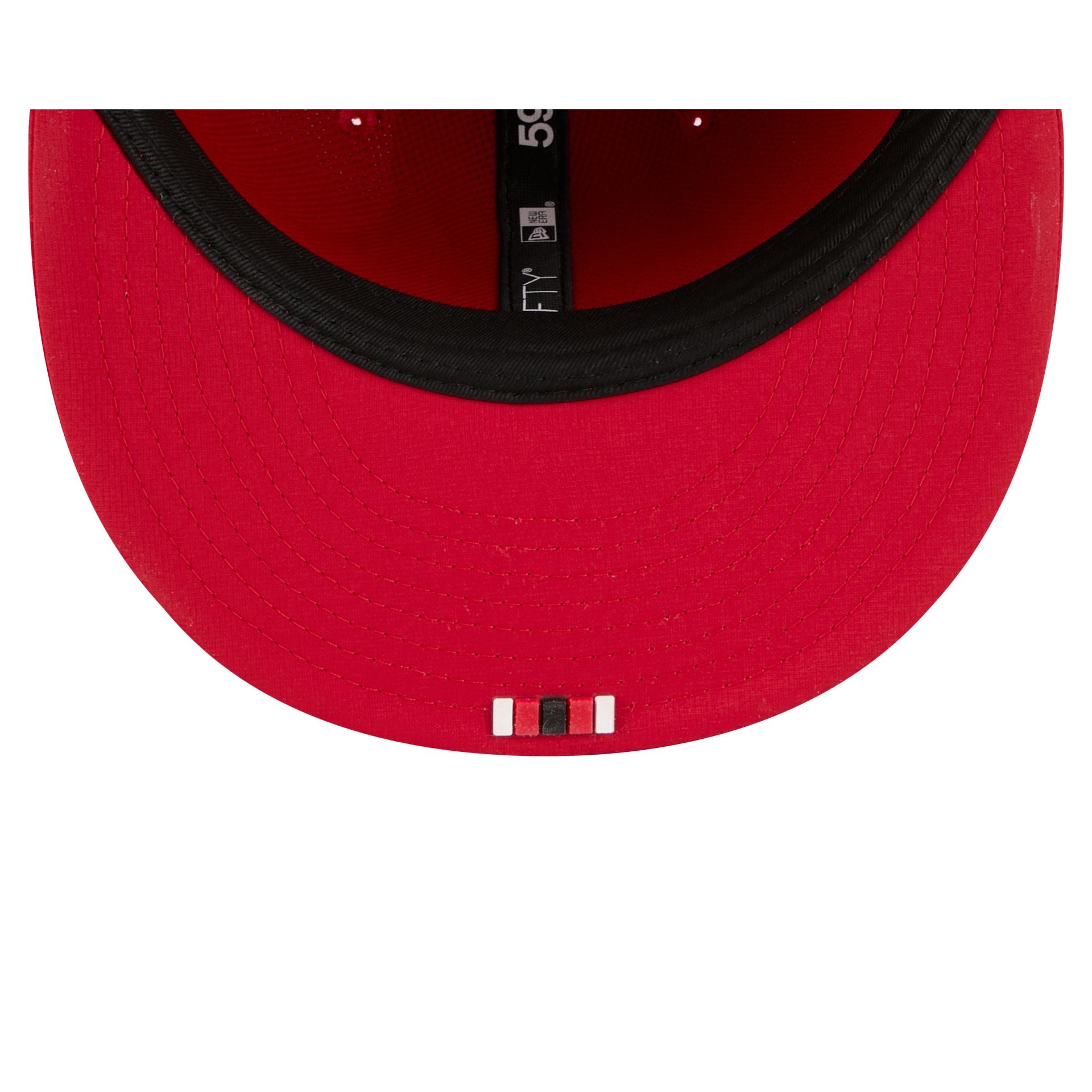 San Francisco 49ers 2025 Sideline Hot Weather 59FIFTY Fitted Hat - Image 7