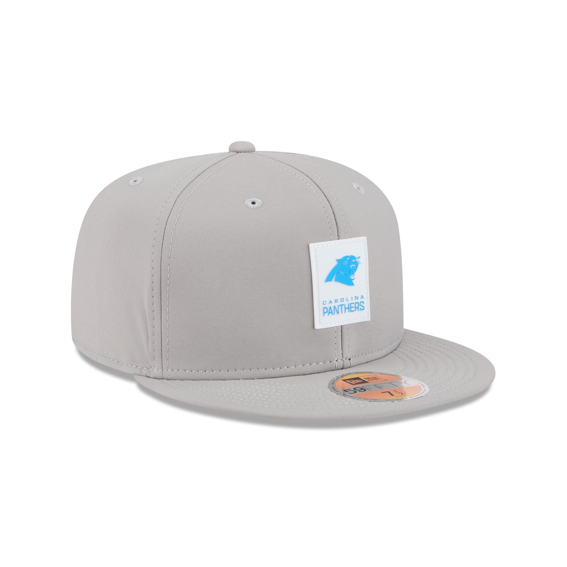 Carolina Panthers 2025 Sideline Hot Weather Gray 59FIFTY Fitted Hat - Image 3