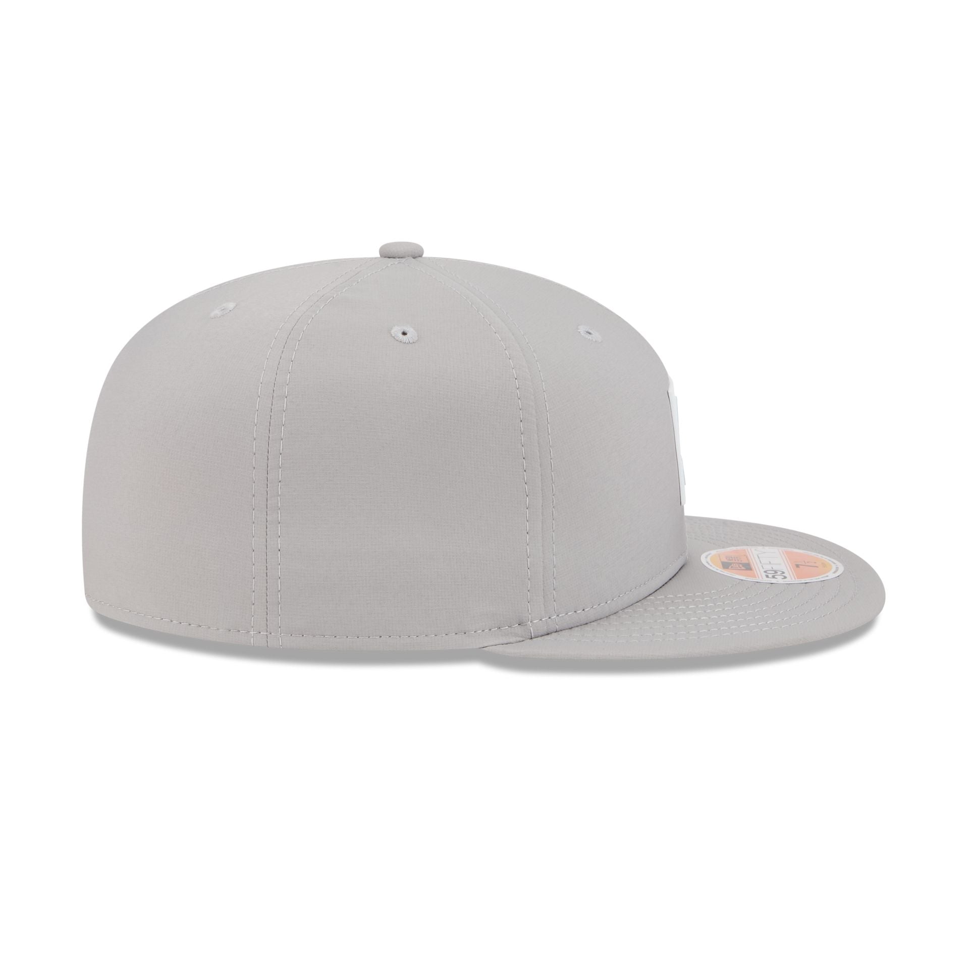 Las Vegas Raiders 2025 Sideline Hot Weather Gray 59FIFTY Fitted Hat - Image 5