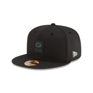 Green Bay Packers 2025 Sideline Hot Weather Black 59FIFTY Fitted Hat