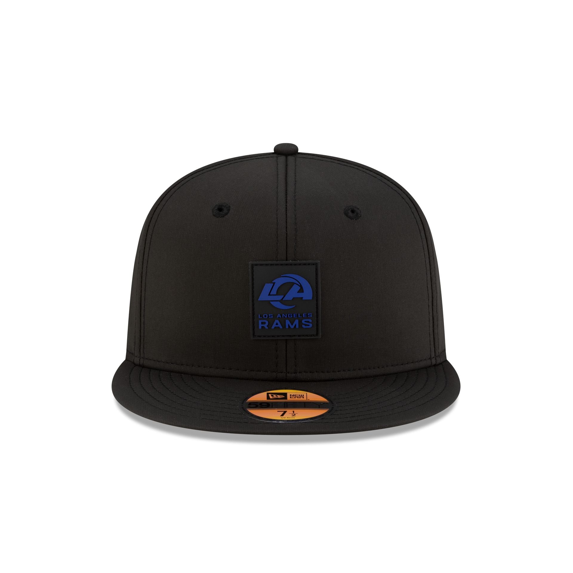 Los Angeles Rams 2025 Sideline Hot Weather Black 59FIFTY Fitted Hat - Image 2