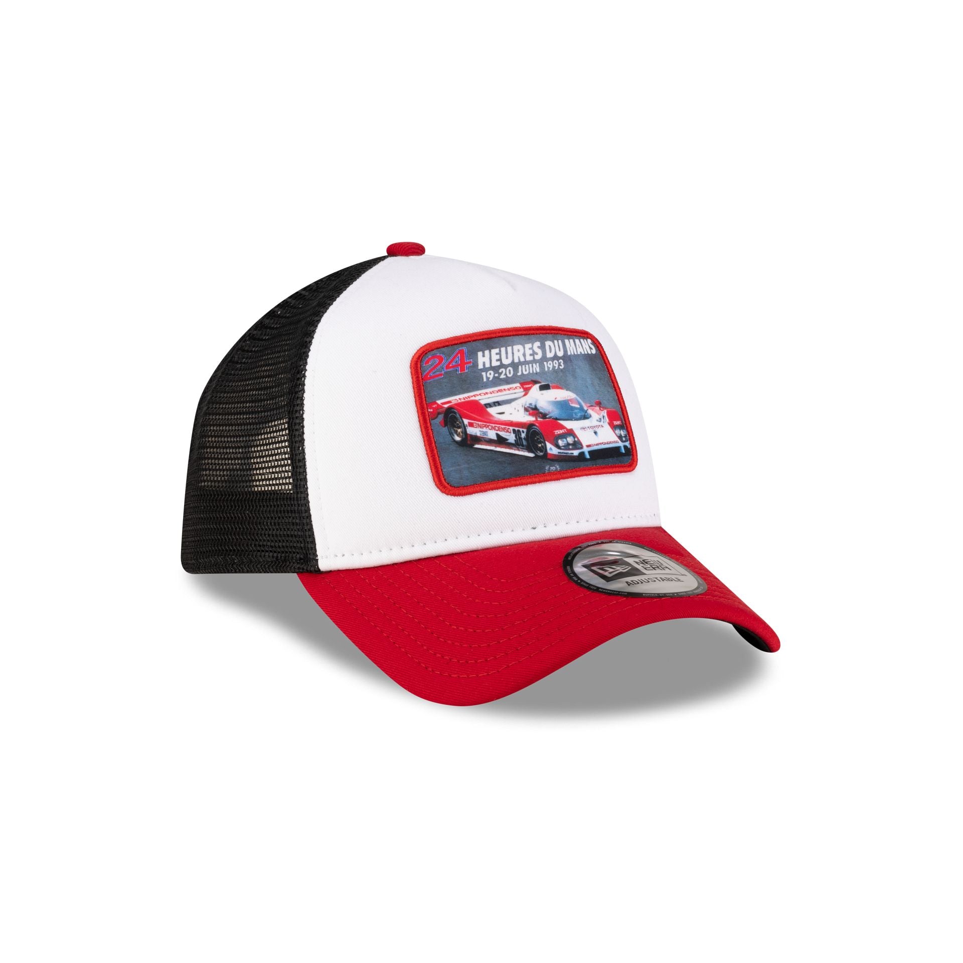 24 Hours of Le Mans Patch Red 9FORTY A-Frame Trucker Hat - Image 3